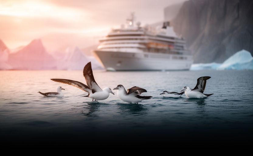 Seltene Seevögel bei einer exklusiven Kreuzfahrtexpedition